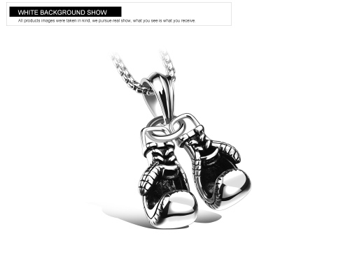 Stainless Steel Boxing Glove Pendant