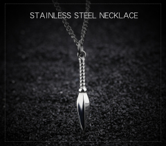 Stainless Steel Arrowhead Pendant