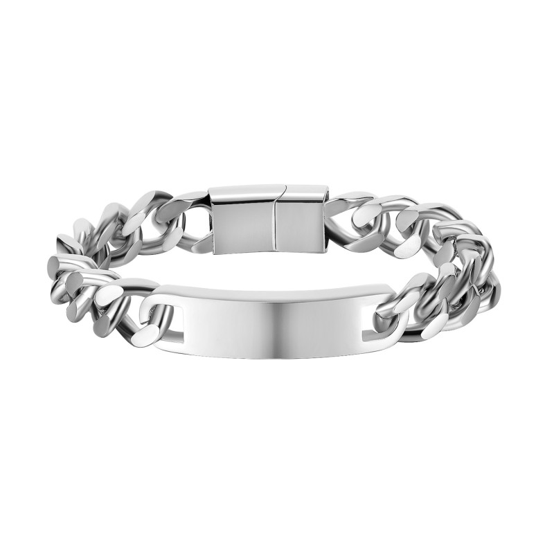 Stainless Steel Bangle Charm Bracelets