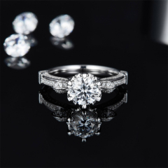 Charles And Colvard Moissanite Rings