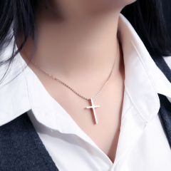 Lords Prayer Cross Necklace