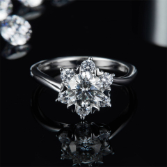 Cushion Moissanite Ring