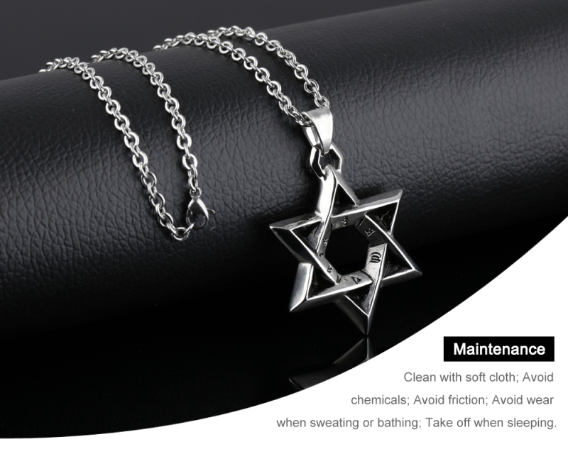 Stainless Steel Star Necklace