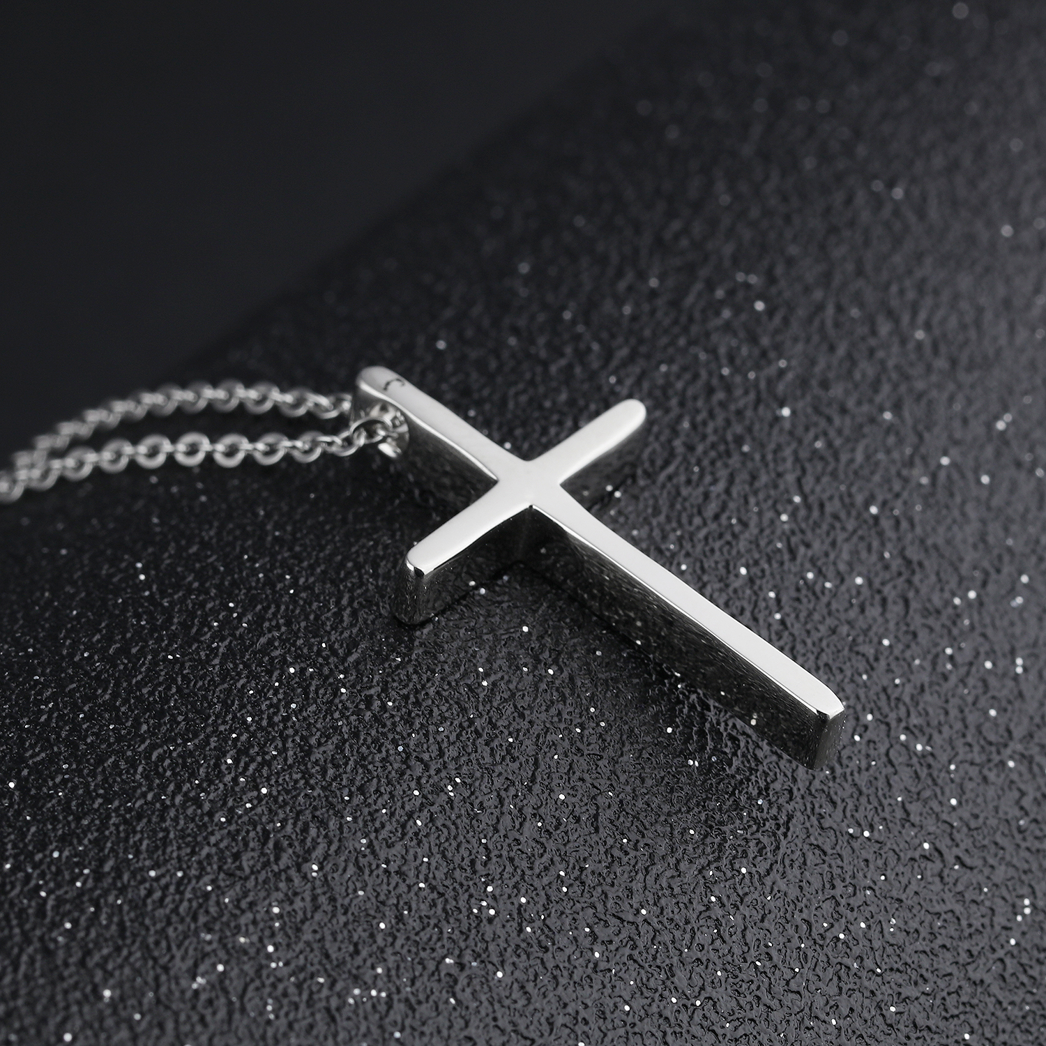 Lords Prayer Cross Necklace