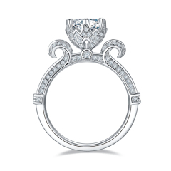 Charles And Colvard Moissanite Rings