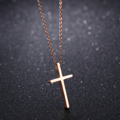 Lords Prayer Cross Necklace