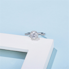 Etsy Moissanite Engagement Ring