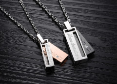 Stainless Steel Couple Necklace