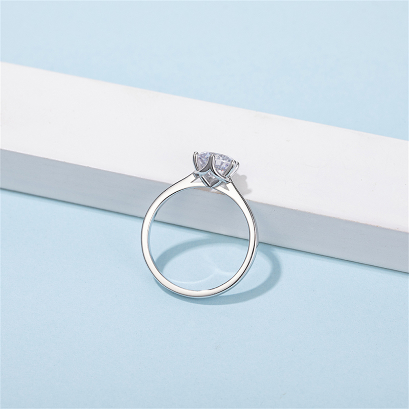 Fake Diamond Rings Moissanite