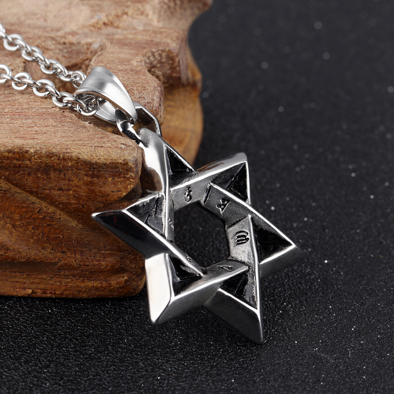 Stainless Steel Star Necklace