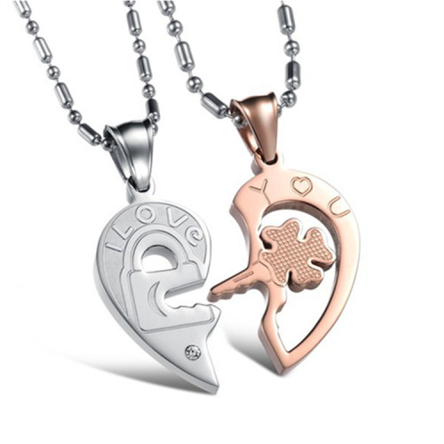 Stainless Steel Necklace Heart