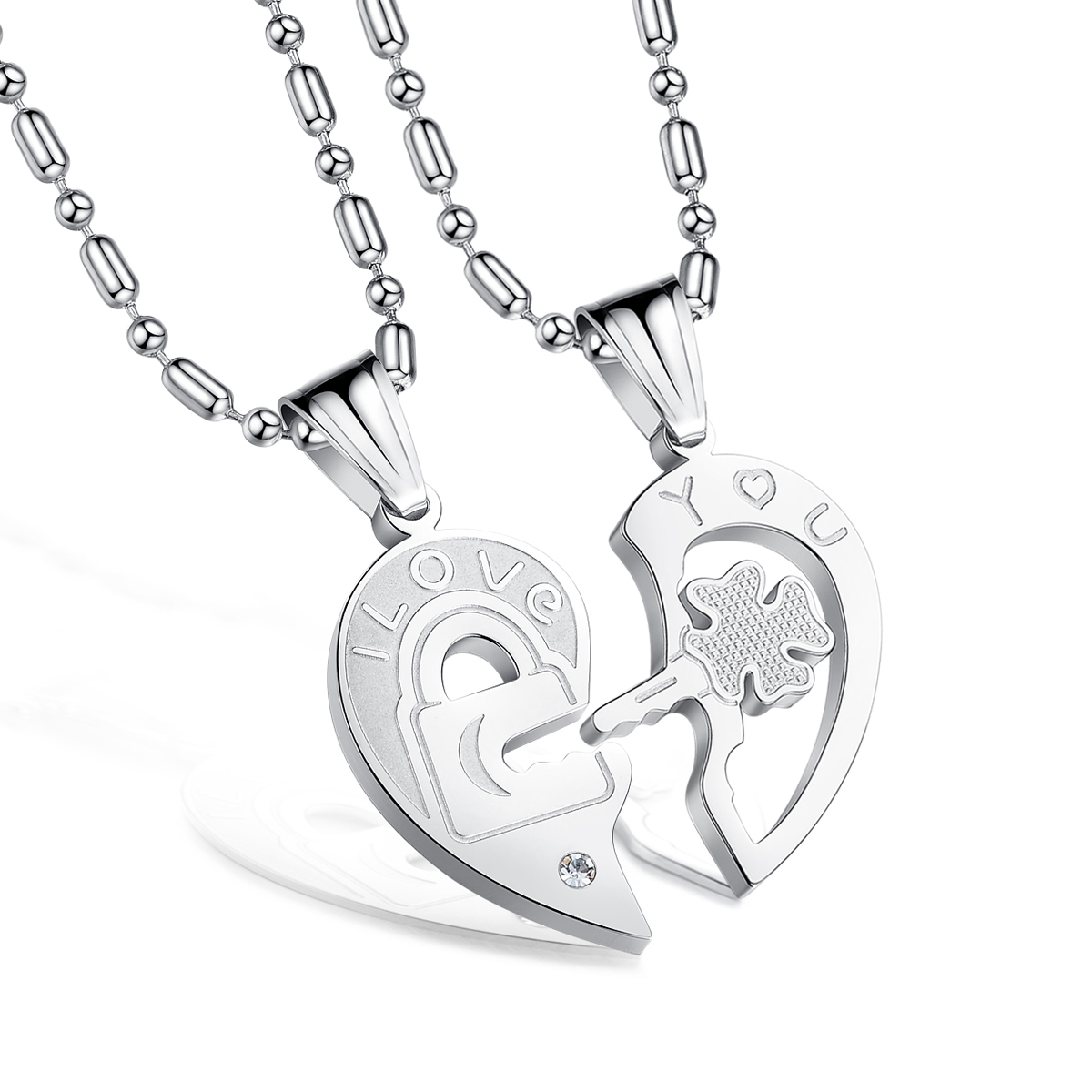 Stainless Steel Necklace Heart