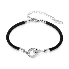 Hallmark Stainless Steel Charm Bracelet