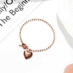 Rose Gold Stainless Steel Bracelet