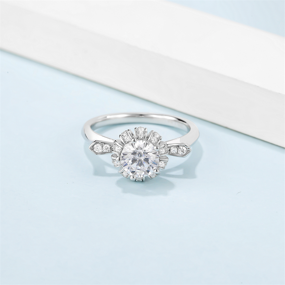 5ct Moissanite Ring