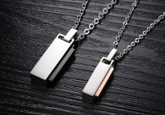 Stainless Steel Couple Necklace