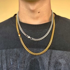 Mens Gold Hip Hop Necklace