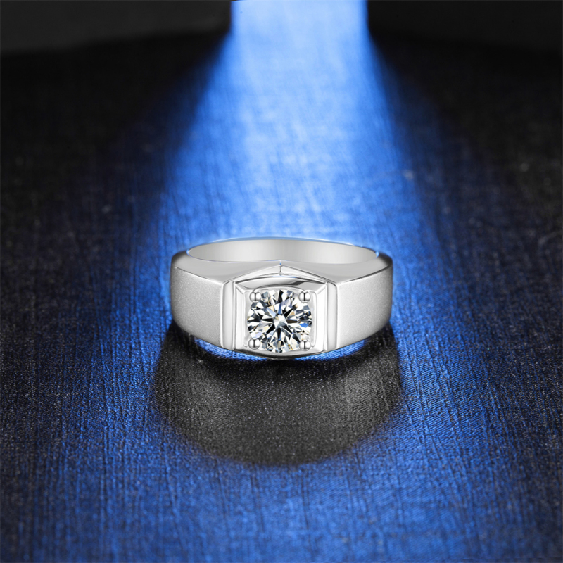 JTV Mens Moissanite Rings