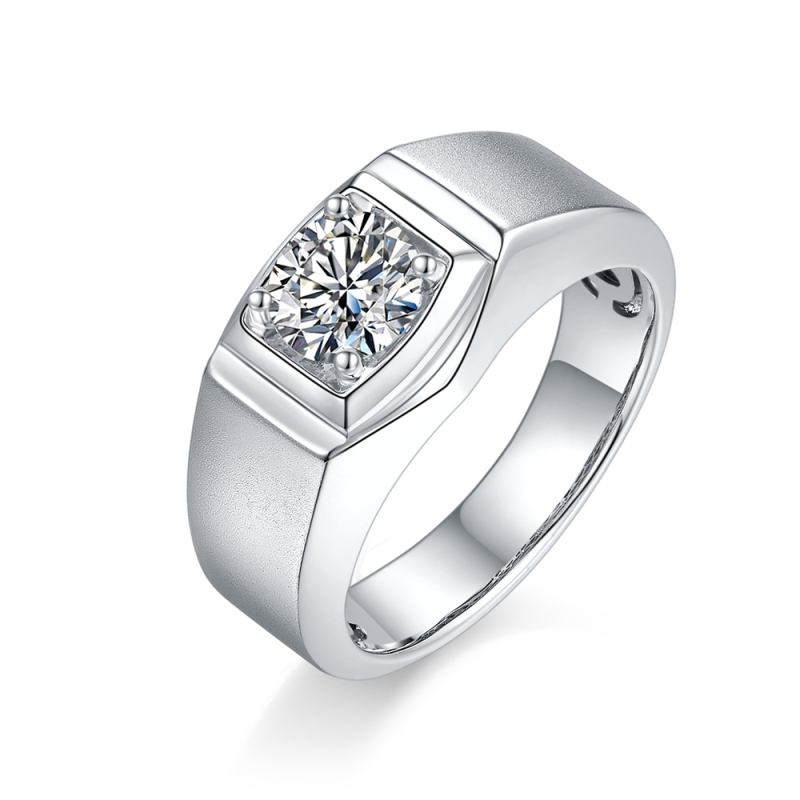 JTV Mens Moissanite Rings