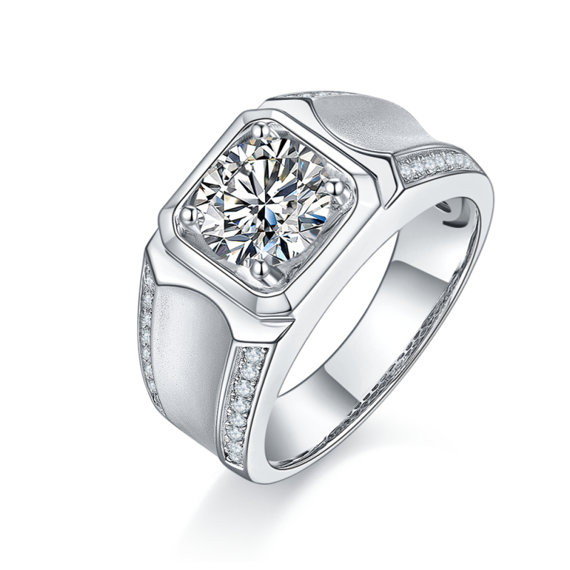 Moissanite Stackable Rings