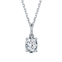 Moissanite Tennis Necklace