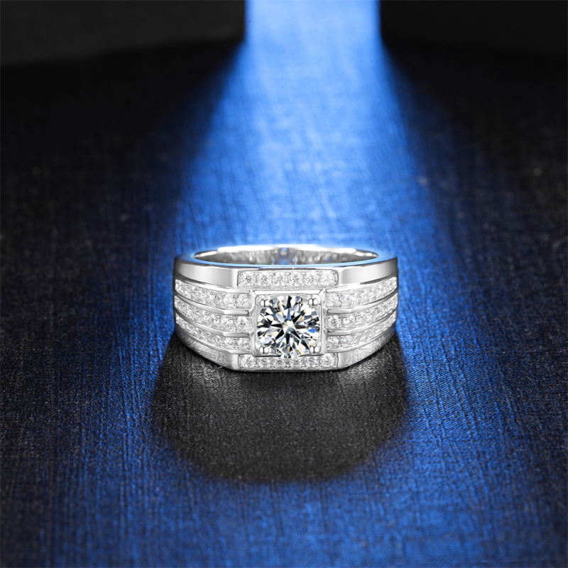 Moissanite Oval Solitaire