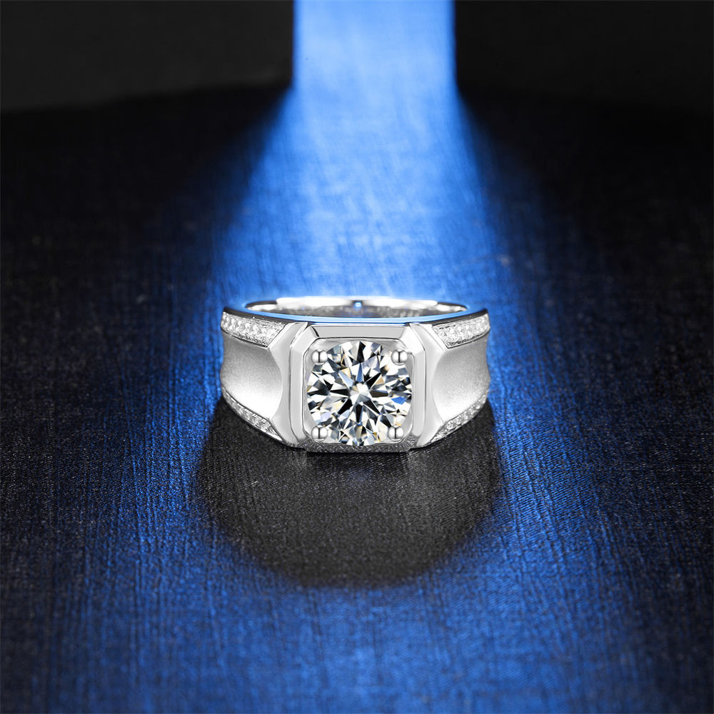 Moissanite Stackable Rings