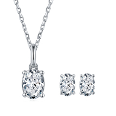 Moissanite Tennis Necklace