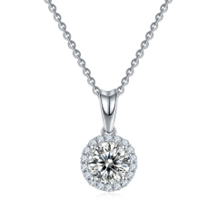 Moissanite Cuban Link Necklace