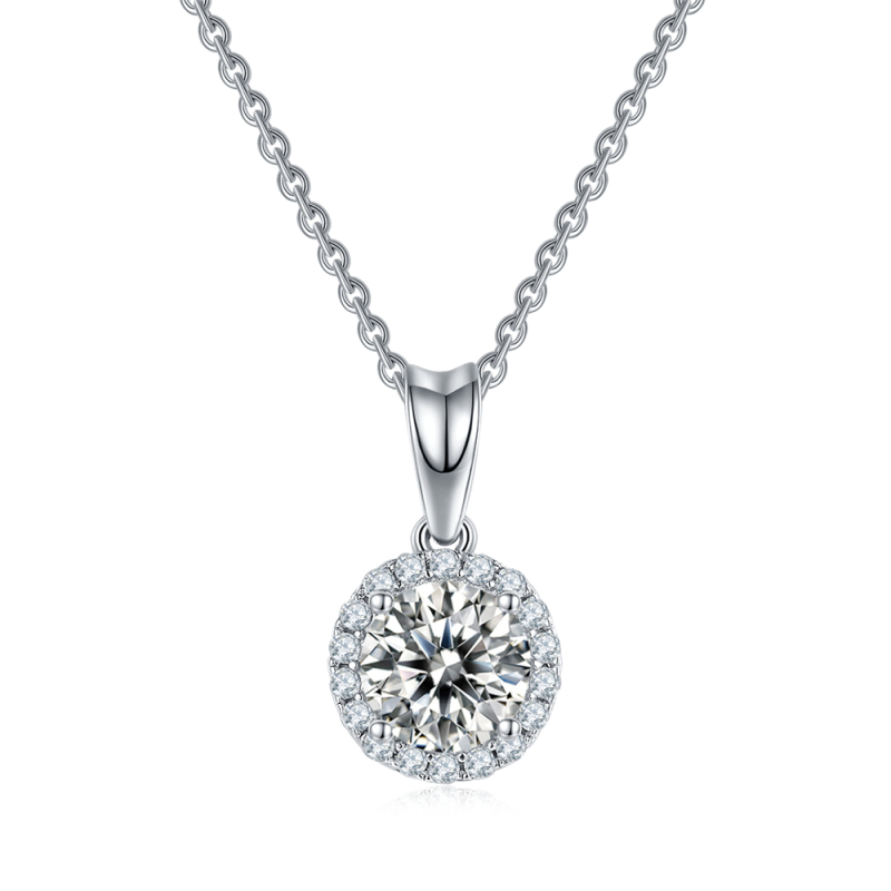 Moissanite Cuban Link Necklace