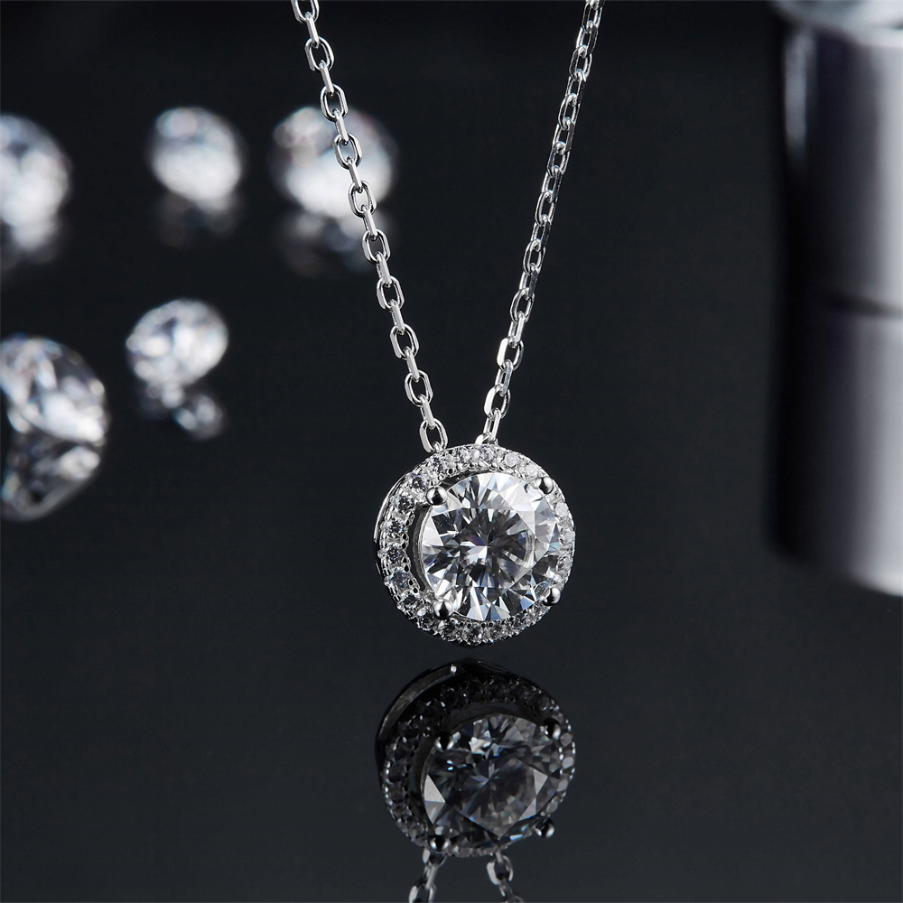 Diamond Moissanite Chain Only Necklaces