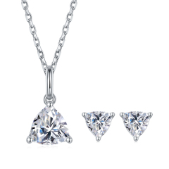 Moissanite Diamond Pendant