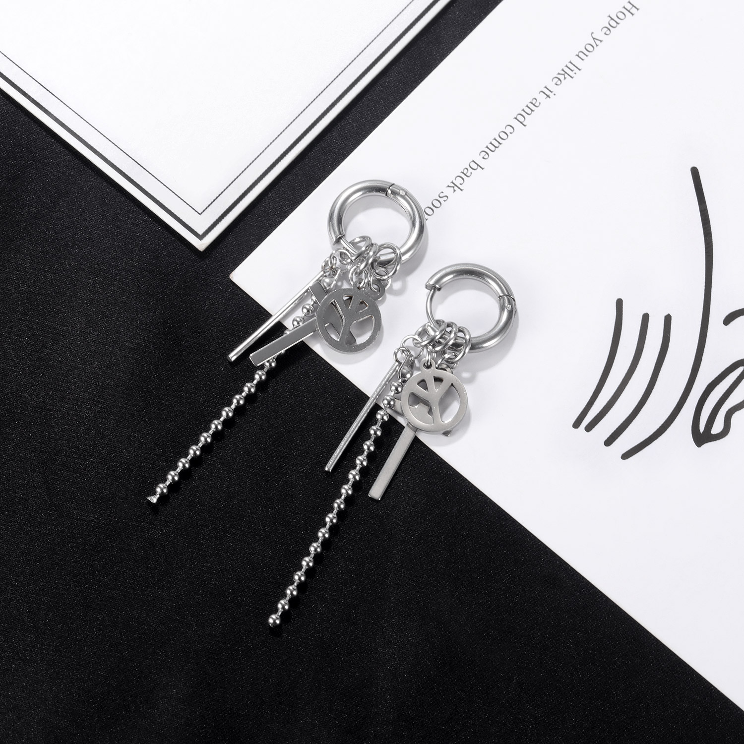 Fashion Cross Earrings