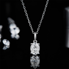 Moissanite Tennis Necklace