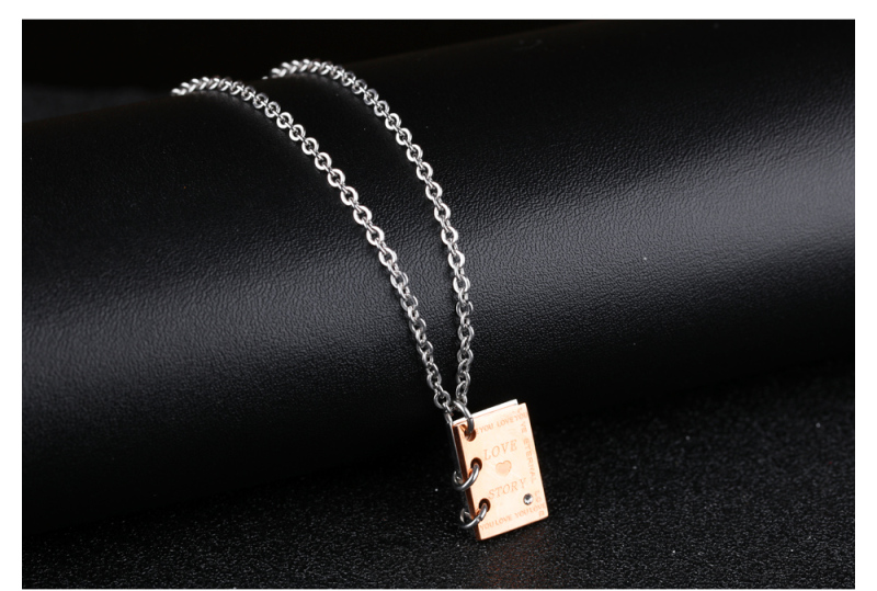 Stainless Steel Couple Necklace