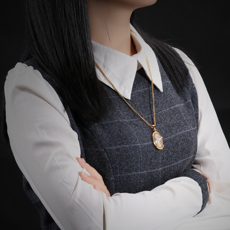 Stainless Steel Circle Pendant