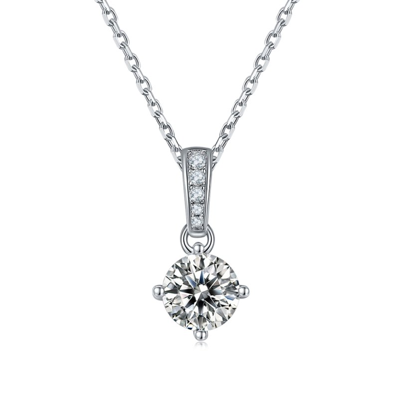 Charles And Colvard Diamond Necklace