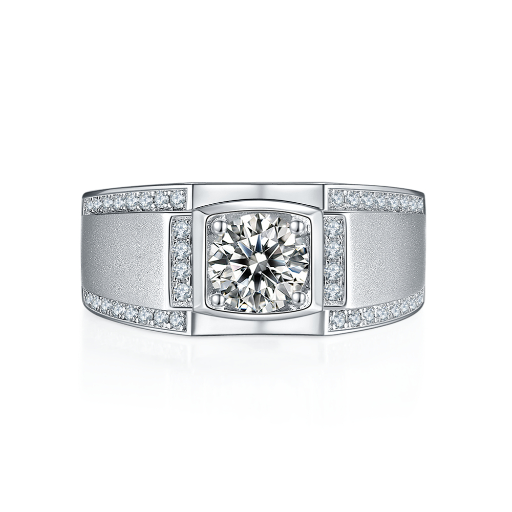 Moissanite Oval Halo Engagement Rings