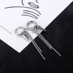 Conical Body Stainless Steel Earrings