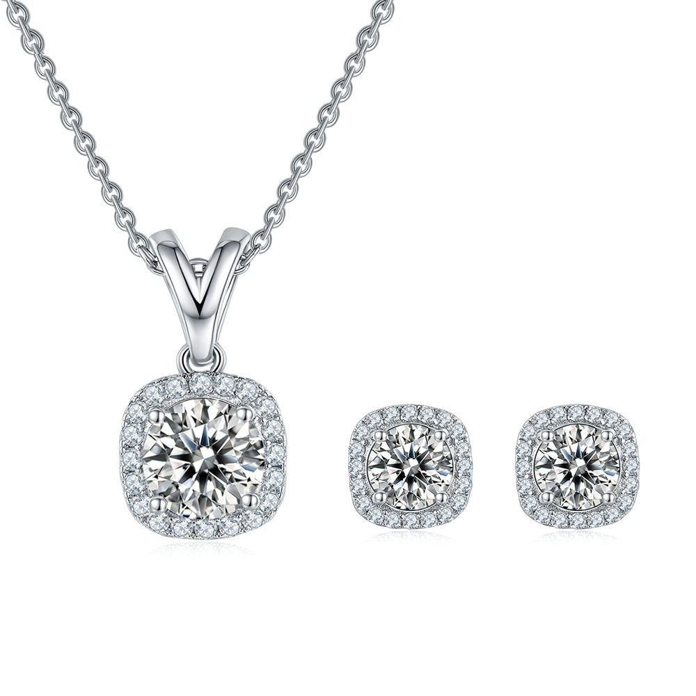 Rachel Zoe Moissanite Earrings