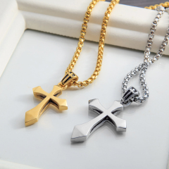 Stainless Steel Cross Chain