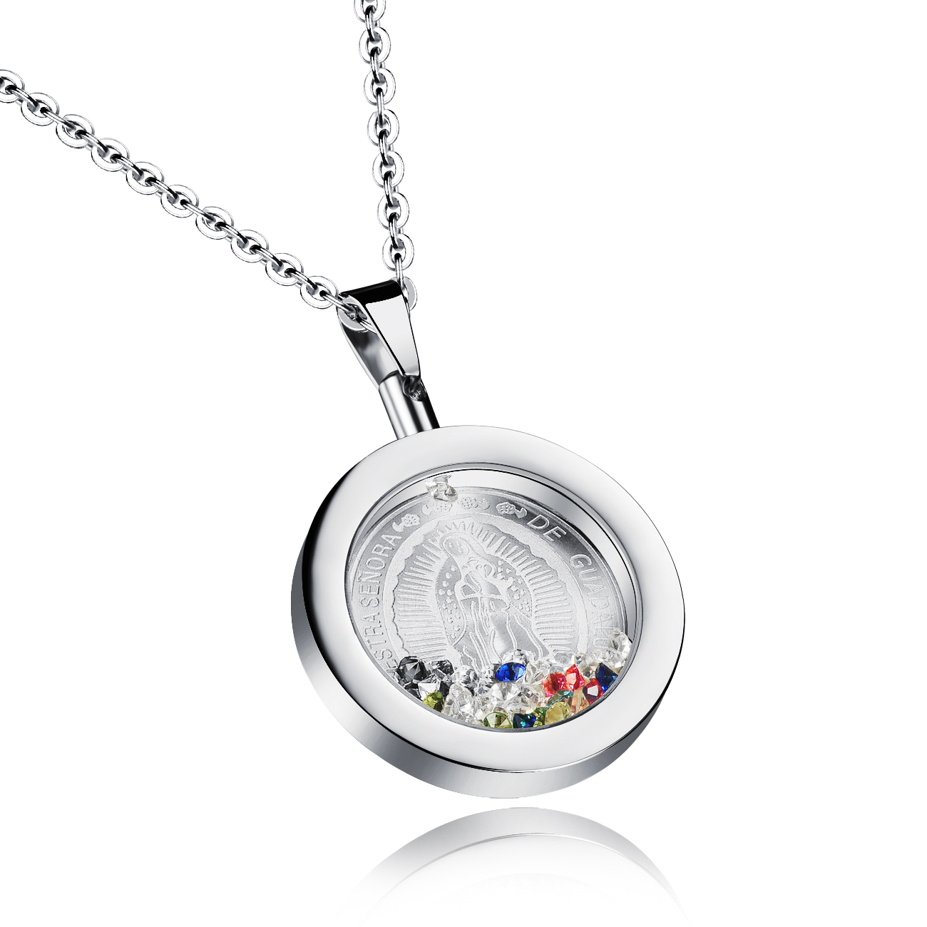 Stainless Steel Round Pendant