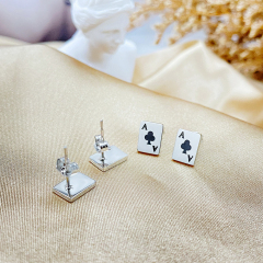 Fairy Style Poker Earrings
