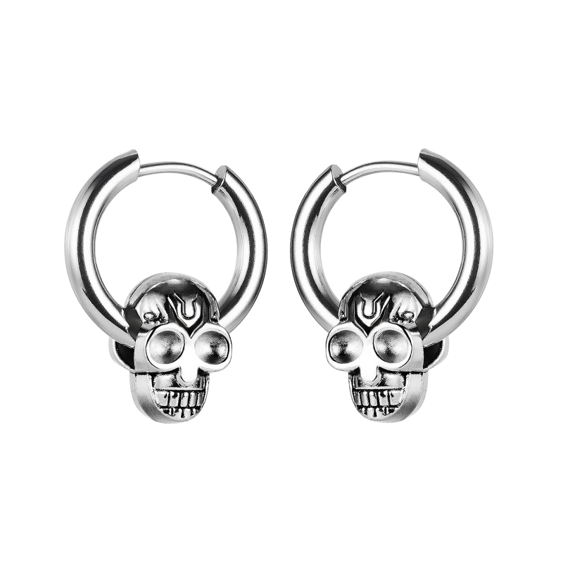 Cute Skull Head Stylish Earrings for Party