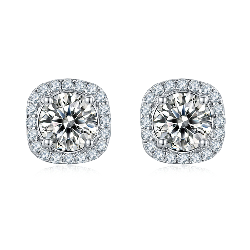 Rachel Zoe Moissanite Earrings