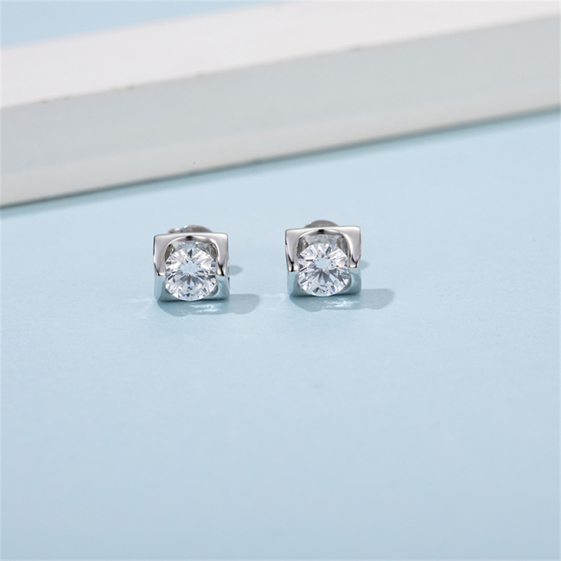 Boho Wedding Moissanite Earrings