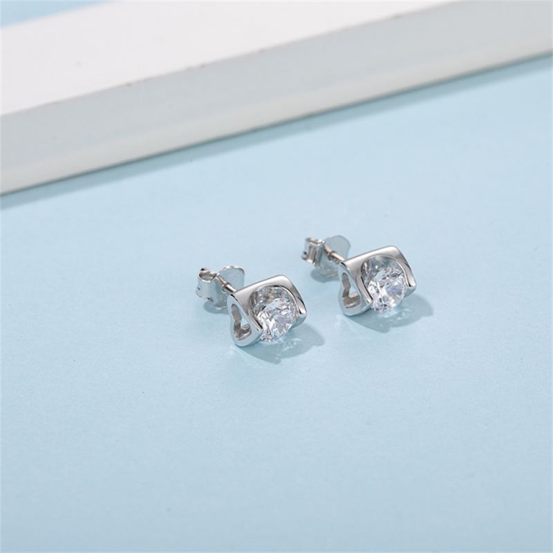 Boho Wedding Moissanite Earrings