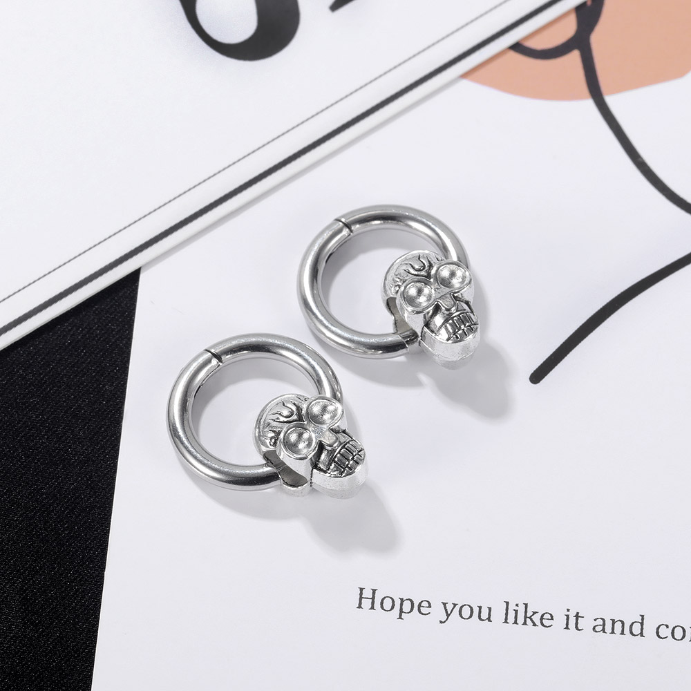 Cute Skull Head Stylish Earrings for Party