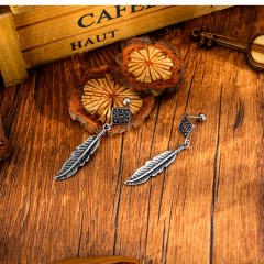 Feather Flaky Fashion Earrings