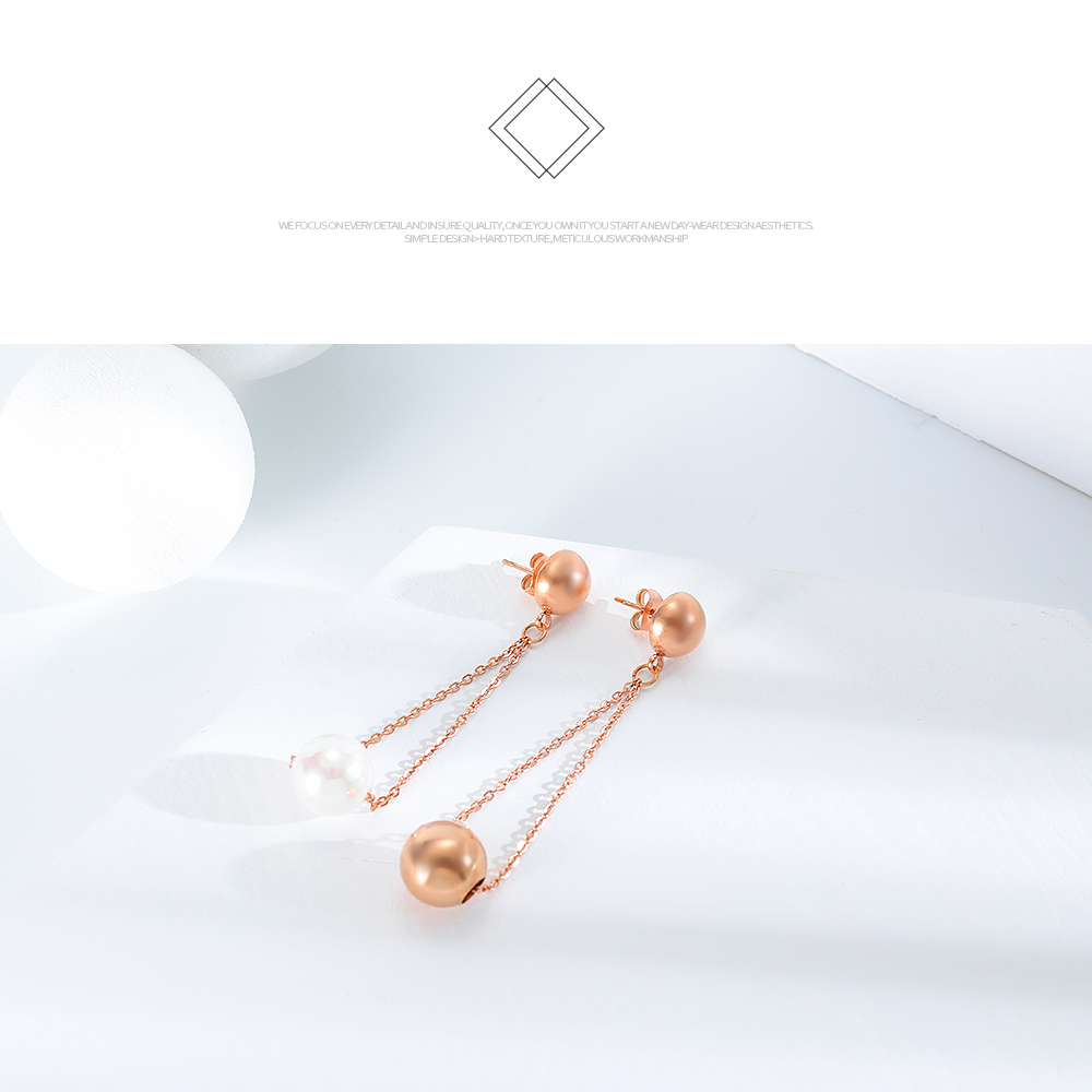 Women's Fashion Pearl Drop Earrings